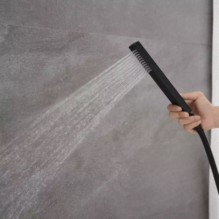 BOCH MANN RESIA BlACK BM9191 Смеситель напольный для отдельностоящей ванны