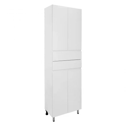 Azario Эстима 60 CS00094564 Пенал напольный белый глянец