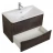 BelBagno ACQUA-1200-2C-SO-RR тумба с раковиной подвесная