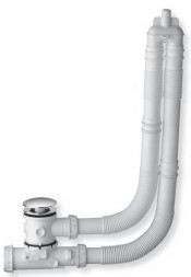 Ravak X01376 заполнение WarmFlow и скрытый перелив