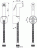Ideal Standard B0040AA Set Ceraplan 2 комплект гигиенического душа