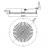 Bossini Dream Oki H38458 CR Верхний душ 47
