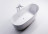 Ванна Astra-Form Атрия 180x80 Solid Surface с интегрированным переливом