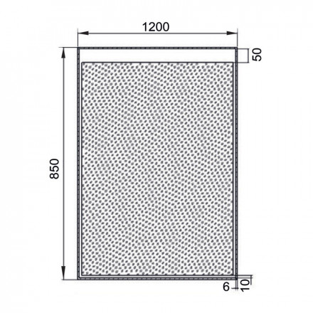 Aquanet Палермо 12085 LED зеркало