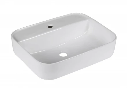 Milleau Miel MU0084B-GW Раковина накладная 50x40x13.5 белый глянец