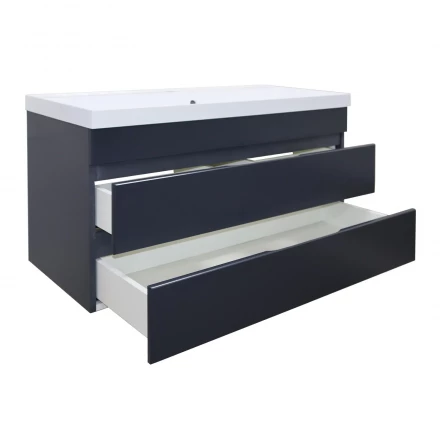 Azario Эстима 100/2 Тумба подвесная с раковиной Астория (CS00094586)