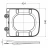 BelBagno BB052SC Сидение Soft close металлическое крепление