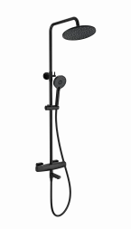 Wonzon &amp; Woghand Neo WW-B3035-A-MB Душевая система с термостатом черный матовый