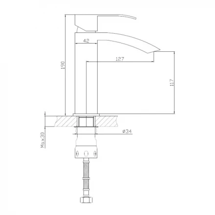 Haiba HB10815 Смеситель для раковины
