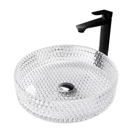 ABBER Glas AK2301 раковина накладная стеклянная