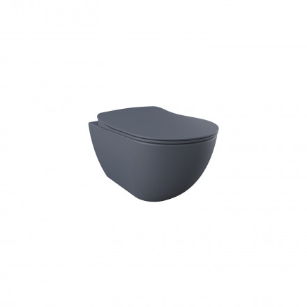 Creavit Free FE322-11BM00E-0000 унитаз подвесной (чаша)