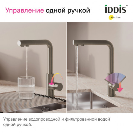 Iddis Rule RULSTLFi05 смеситель для кухонной мойки