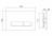 Belbagno MARMI BB011-MR-CHROME.M клавиша смыва