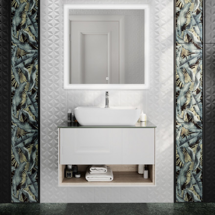 Kerama Marazzi Artbasin Vento 50 раковина накладная, белая матовая
