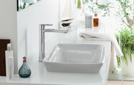 Nobili ABC AB87128-2CR смеситель для раковины высокий