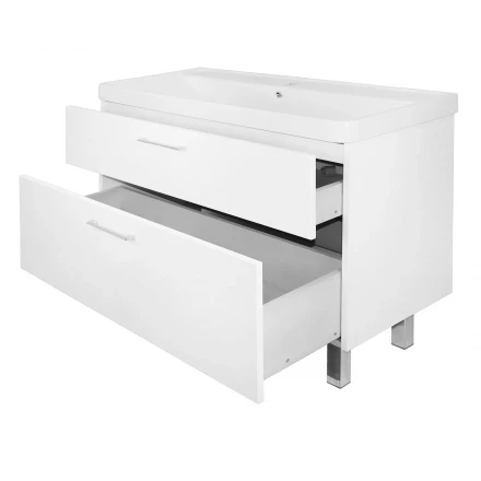 Azario Ника 100 Н Тумба напольная с раковиной Monte (CS00089955)