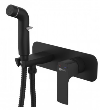 Lemark URSUS LM7220BL смеситель с гигиеническим душем, встраиваемый