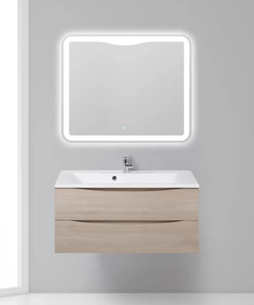 BelBagno MARINO-CER-600-2C-SO-BRDL-P тумба с раковиной подвесная