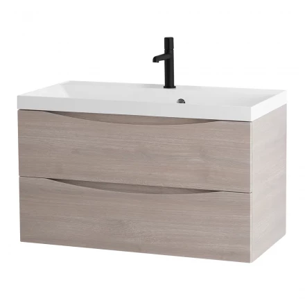 BelBagno MARINO-CER-600-2C-SO-BRDL-P тумба с раковиной подвесная