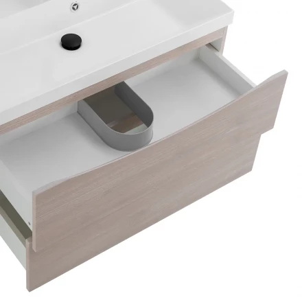 BelBagno MARINO-CER-600-2C-SO-BRDL-P тумба с раковиной подвесная