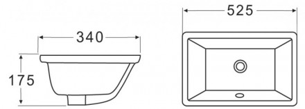 BelBagno BB1009 Раковина под столешницу
