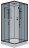 Niagara NG-6902Q BLACK 100х100 душевая кабина низкий поддон