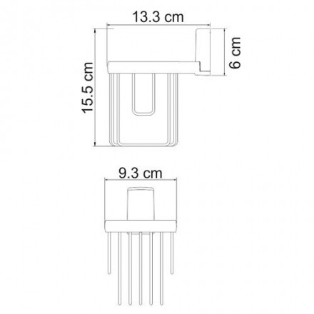 Wasserkraft Exter К-5245 Держатель освежителя