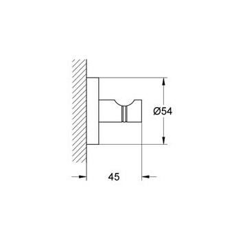 Grohe Essentials 40364001 Крючок