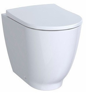 Geberit Acanto 500.602.01.2 Rimfree Унитаз напольный приставной (чаша)