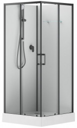 Aquanet Passion EVO S Black 90x90 Душевая кабина
