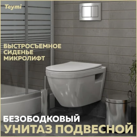 Teymi T40804 Унитаз подвесной