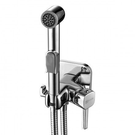 Lemark Solo LM7165GM смеситель с гигиеническим душем, встраиваемый