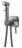 Lemark Solo LM7165GM смеситель с гигиеническим душем, встраиваемый
