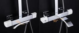 Gappo G2407-50 душевая стойка с термостатом