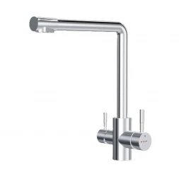 AM.PM X-Joy S F85B05700 Смеситель для кухни с L-изливом с каналом для питьевой воды хром
