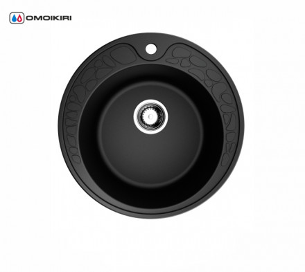 Omoikiri Tovada 51-BL мойка 510x510 черный