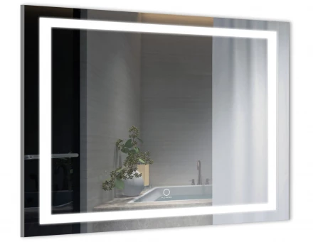 Azario Alysa AZ-Z-046-1CS Зеркало с подсветкой и функцией диммера 800х600