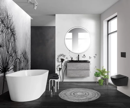 BelBagno AURORA-700-2C-SO-RT тумба с раковиной подвесная
