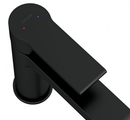 Cersanit BRASKO BLACK А63111 Смеситель для раковины высокий