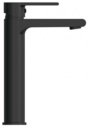 Cersanit BRASKO BLACK А63111 Смеситель для раковины высокий