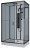 Niagara NG-6912GQL BLACK 120х80 душевая кабина низкий поддон