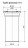 Vitra 311323 труба фановая 110 прямая для унитаза