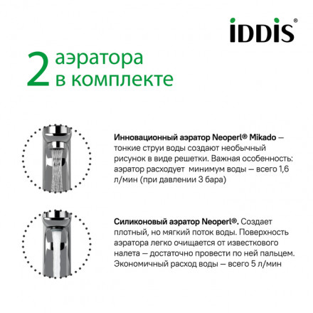 Iddis Slide SLISBBTi01 смеситель для раковины