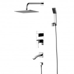 Lemark Unit LM4522C смеситель для ванны и душа, встраиваемый