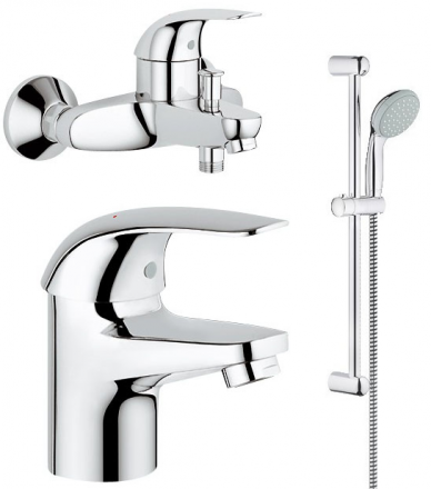 Grohe Euroeco 124428 комплект 3 в 1