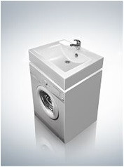 Altasan Elita 60x50 Раковина для монтажа над стиральной машиной