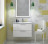 Kerama Marazzi Piano 75 раковина, белая глянцевая