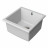 POINT Бату 45 PN3008W мойка кухонная белый