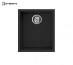 Omoikiri Bosen 38-U-BL мойка 380x440 черный