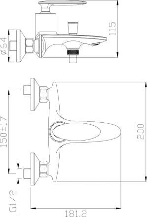 Rossinka RS30-31compl Комплект смесителей